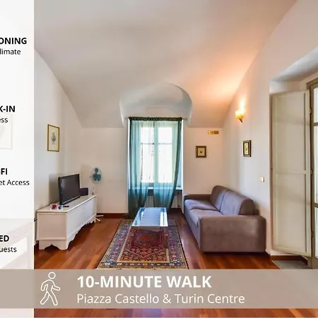 Apartment Pzza Della Repubblica 2 Min Duomo Wifi &comfort Turin